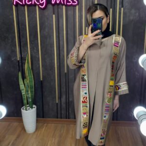 مانتو بهاره نوار چهل تکه