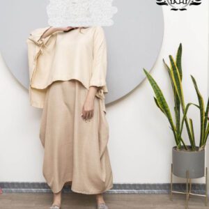 مانتو دو تیکه ساحلی دخترانه