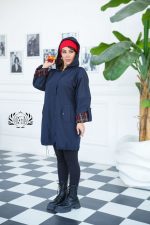 بارانی زنانه عمده مدل رزیتا دو سایز