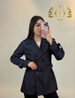 بارانی زنانه عمده مدل نیایش دو سایز پک 10 تایی