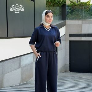 ست تیشرت شلوار زنانه عمده مدل ماهلین