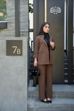 ست کت و شلوار عمده مدل تیا 2 سایز