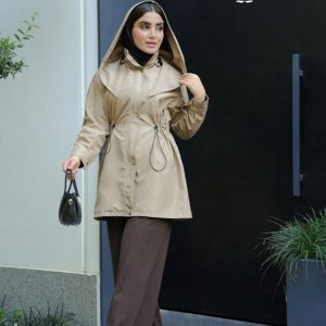 بارانی زنانه عمده مدل نگین دو سایز پک 10 تایی