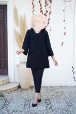 مانتو شانتون شطرنجی سنجاقک