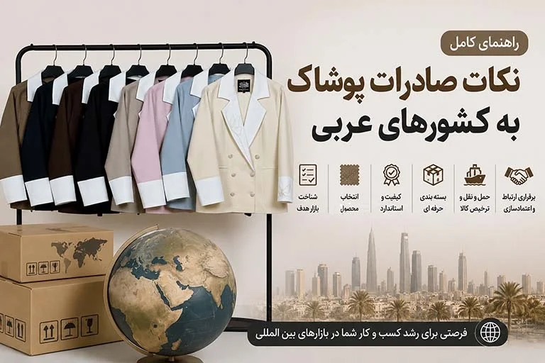 راهنمای صادرات پوشاک به کشورهای عربی