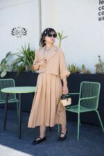 کت‌دامن شیک زنانه برای خرید عمده مدل آزیتا