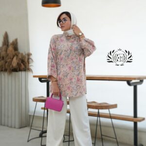 مانتو زنانه طرحدار مدل الیانا