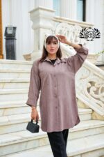 پخش عمده مانتو کوتاه زنانه مدل مونیا