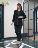 پیراهن محرمی شانتون اندونزی توپی رنگ مشکی
