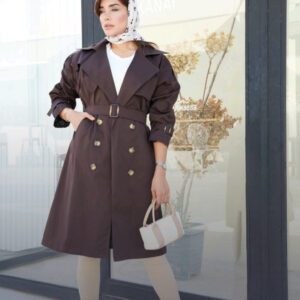 مانتو بارانی پاییزه مدل غزال