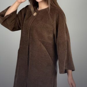 پالتو بیسکوئیتی آستردار مدل پارلا