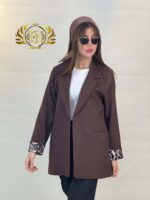 مانتو کتی عمده دیبا - رنگ قهوه ای