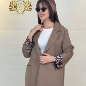 مانتو کتی عمده دیبا - کرم تیره