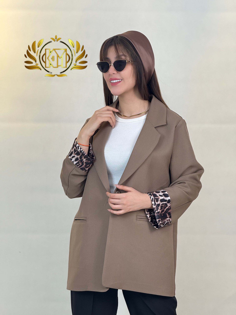 مانتو کتی عمده دیبا - کرم تیره