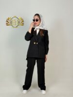 کت و شلوار زنانه عمده ترنم - رنگ مشکی
